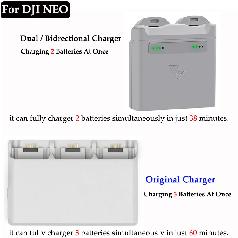 Оригинальный менеджер зарядного устройства DJI NEO Drone/футляр для быстрой зарядки