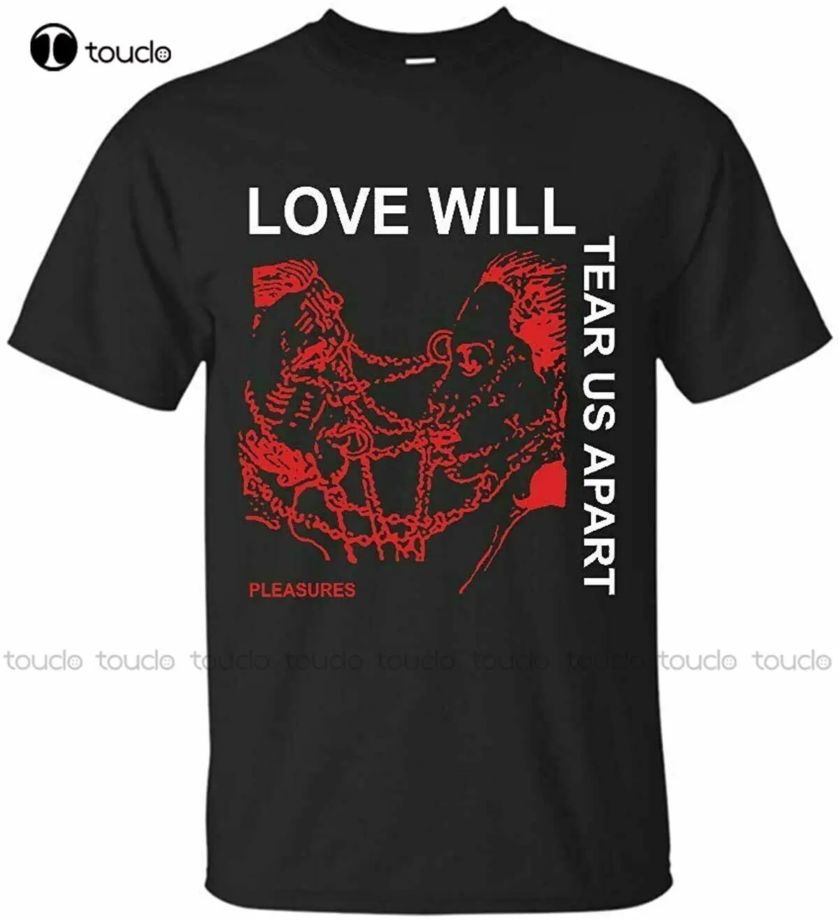 

Новинка, футболка с надписью Love Will Tear Us Lil Peep, Забавный винтажный подарок для мужчин и женщин, футболка на заказ, хлопковая футболка, женская ф...