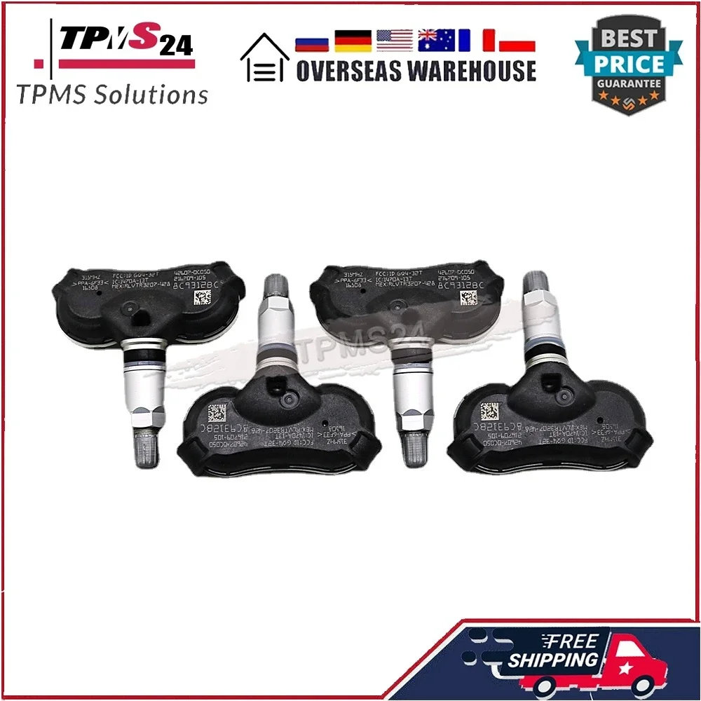 

ДЛЯ Toyota Sequoia Sienna 315 МГц TPMS ДАТЧИК МОННИТОРА ДАВЛЕНИЯ В ШИНА 42607-0C050 42607-0C030 42607-08010 42607-0C070