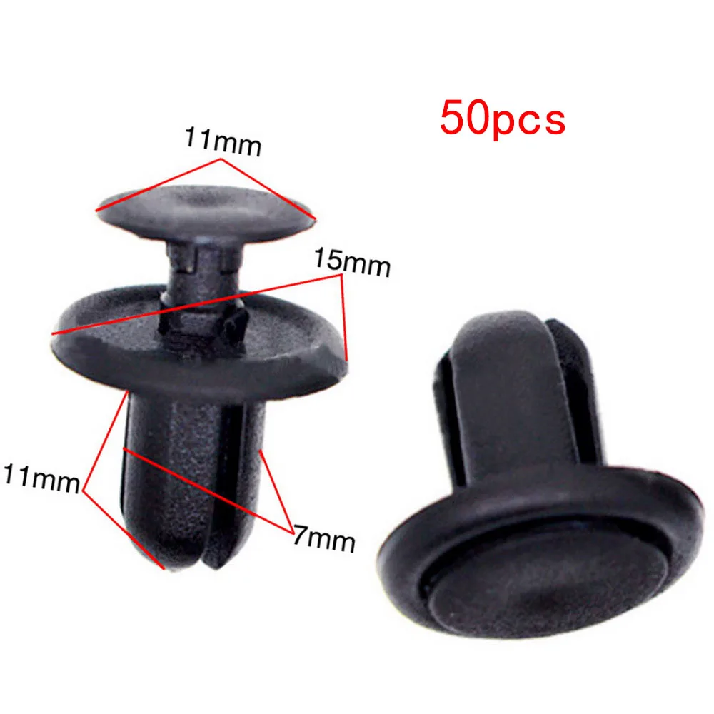 

Автомобильный зажим для бампера, с заклепками, 50 шт.