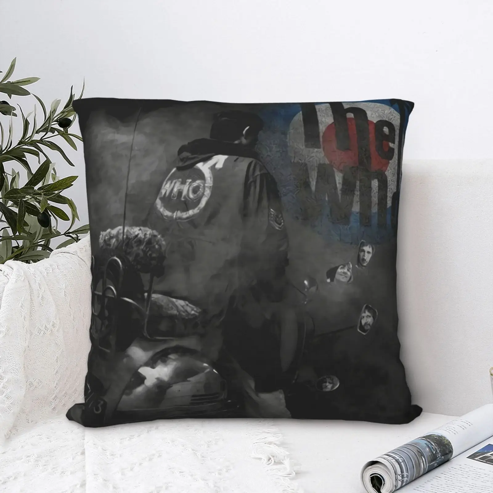 

The Who Quadrophenia Target Packed Pillow Case Back Cushion Cushion Covers Diy Ornamental Pillows For Living Room Big Cushions