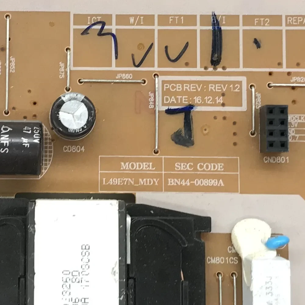 Оригинальная плата питания BN44-00899A L49E7N_MDY для телевизора