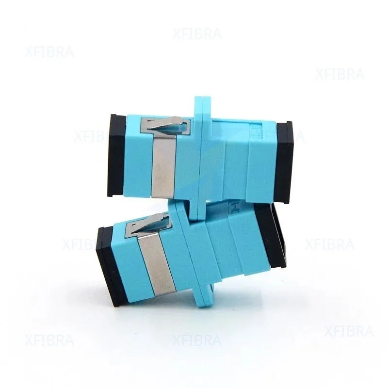 OM3 FTTH/FTTD сетевой фланцевый соединитель SC UPC Женский Волоконно-оптический адаптер