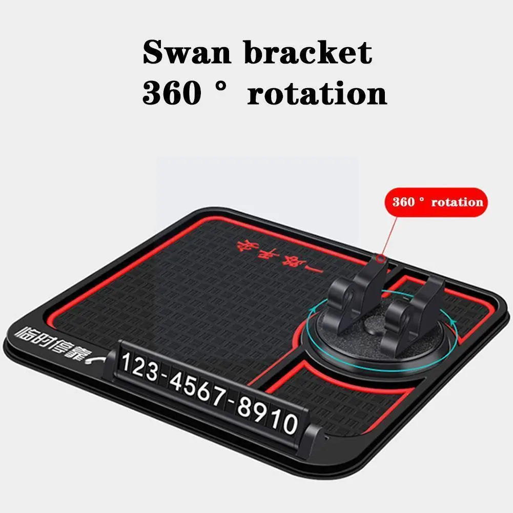 

Универсальная Нескользящая подставка для телефона и приборной панели на 360 °