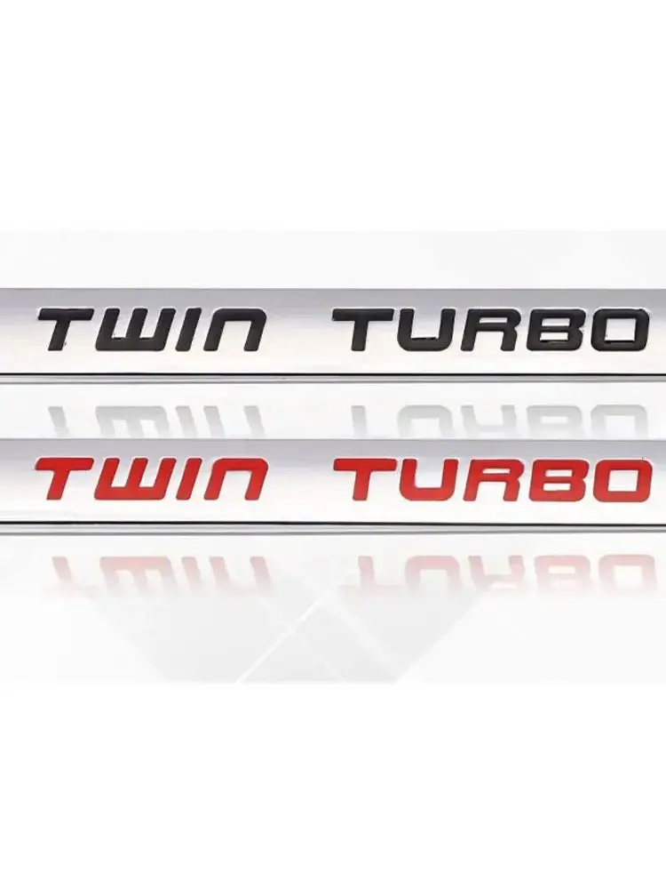 Наклейка на багажник с эмблемой TWIN TURBO Energy для TOYOTA HONDA MITSUBISHI VOLVO GEELY CHERY HAVAL Dodge JAGUAR