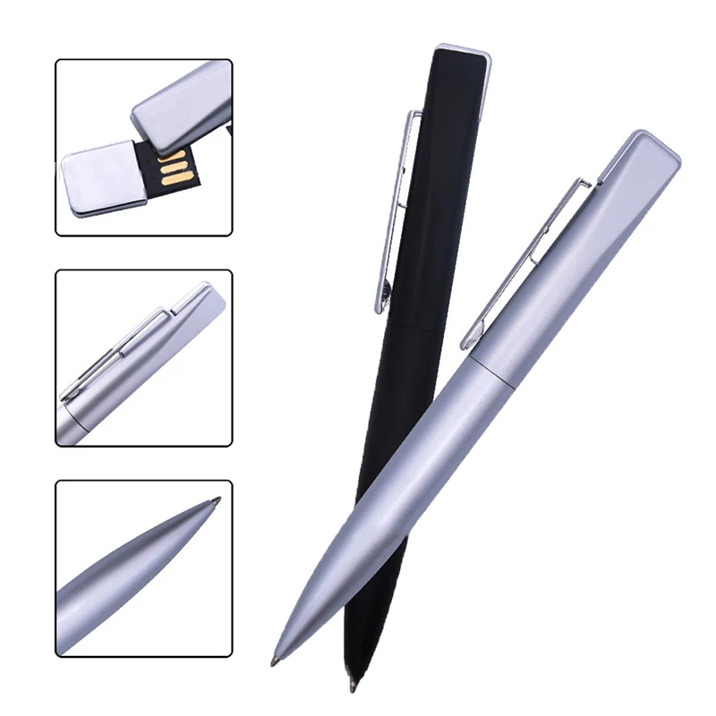 

USB флеш-накопитель 8 ГБ, шариковые ручки, металлическая ручка, креативный Деловой Подарок, карта памяти 8 Гб, диск 8 ГБ