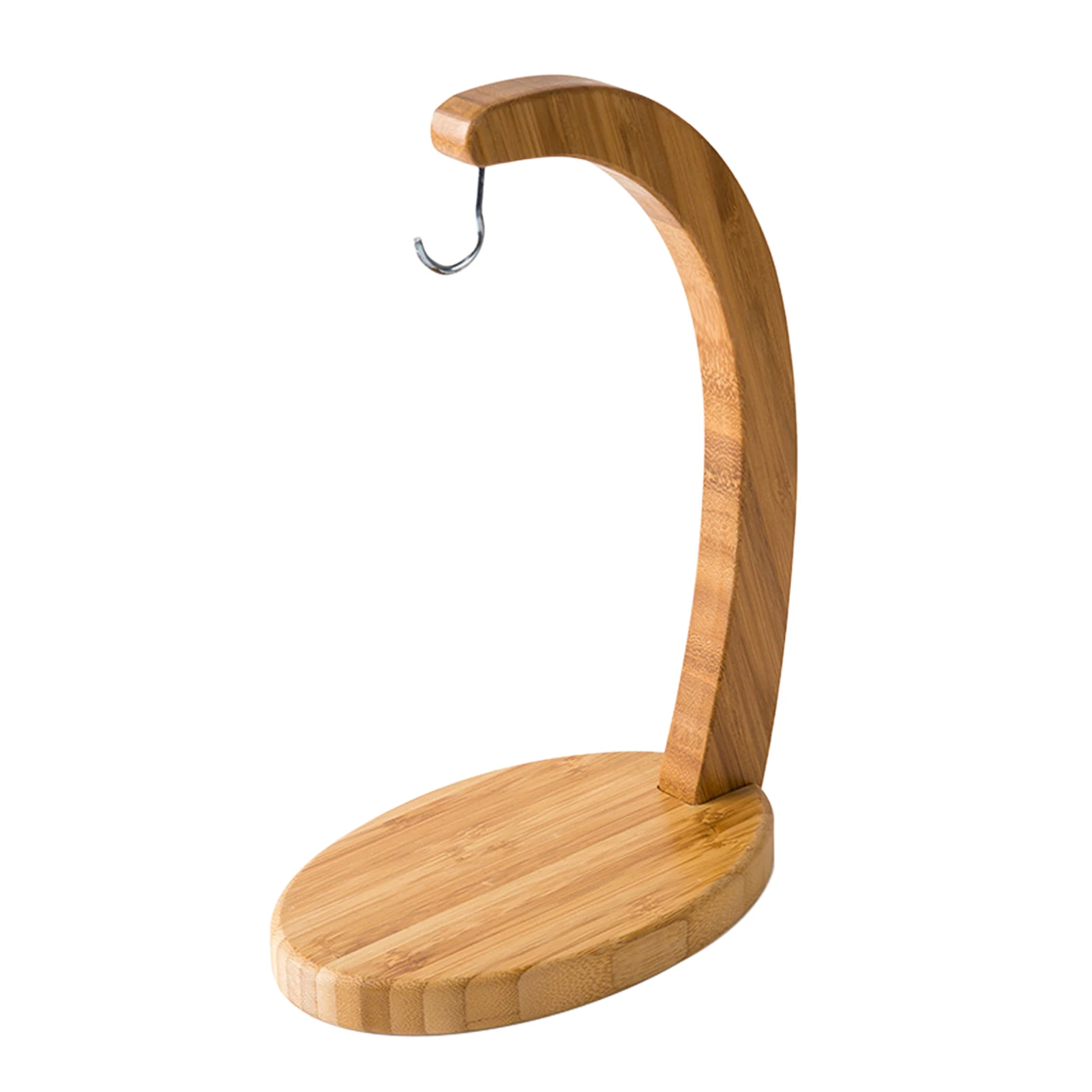 

Office Multifunction Restaurant Storage Snack Home For Kitchen Fruit Basket Bamboo Holder With Banana Hanger Hotel Living Room