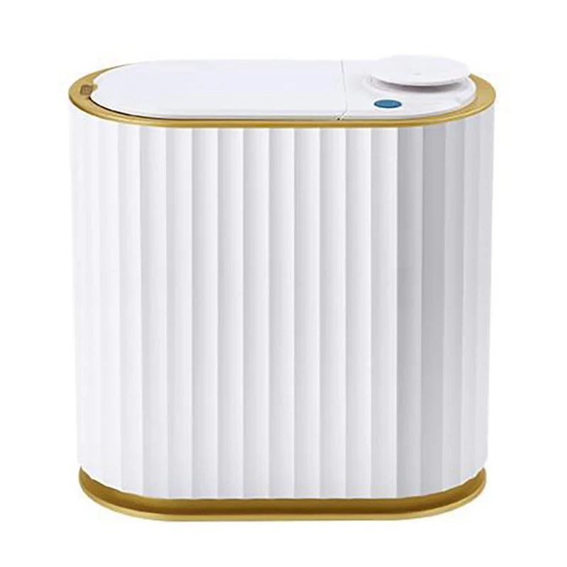 

Aromatherapy Smart Trash Can Desktop Smart Sensor Trash Can Garbage Bin With Aromatherapy Waterproof Narrow Storage