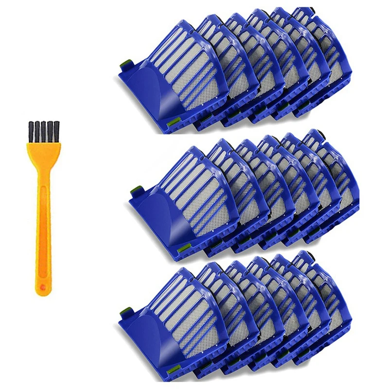 

18-Piece Replacement Filter Parts Kit For Irobot Roomba 500 600 Series 536 550 614 620 630 650 655 660 665 671 680 690