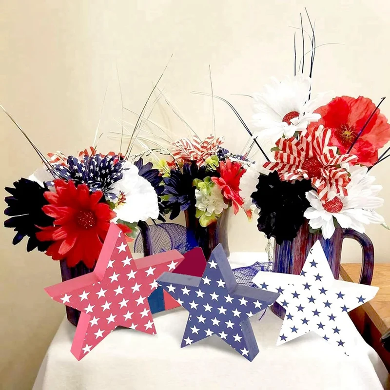 Фотографический набор пятиконечная звезда логотип украшение на памятный день