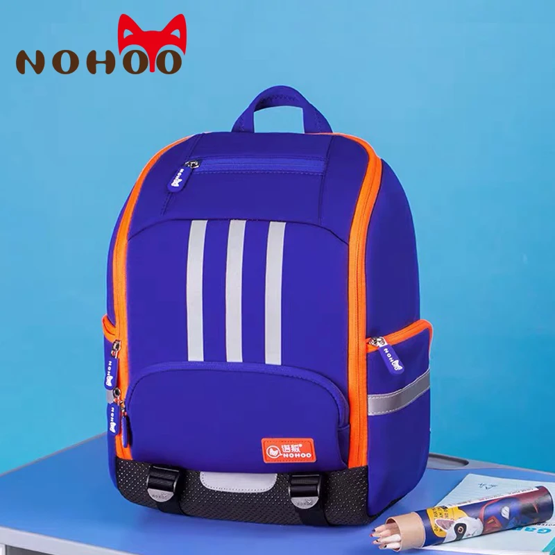 Fashion Blue School Bags for Boys Large Capacity Children Waterproof Backpack for Primary School Students 1-6 Grade Schoolbags