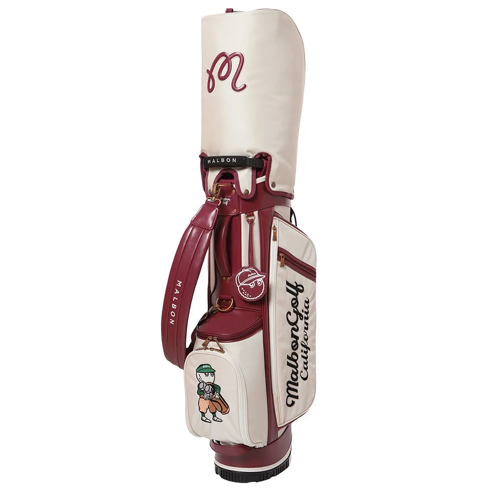 Malbon golf bag ,horse  5-Way top cuffequipment Caddy Bag high quality  golf clubs bag 2 covers