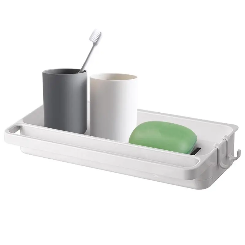 

Dishcloth Drying Rack Kitchen Sink Adhesive Rack Hanger With Drainboard Multifunctional Sink Hanger Basket Holder For Dish Soap
