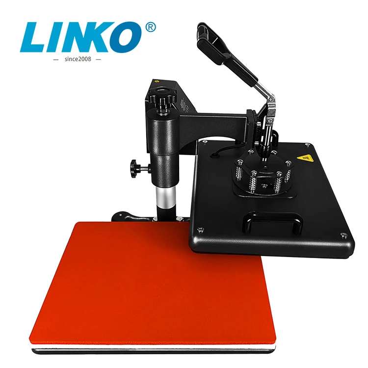 Фото Термопресс LINKO 5 в 1 для футболок/кружек/кепок, автоматический пневматический однопозиционный с боковой подачей бумаги, для сублимации и термотрансфера №2