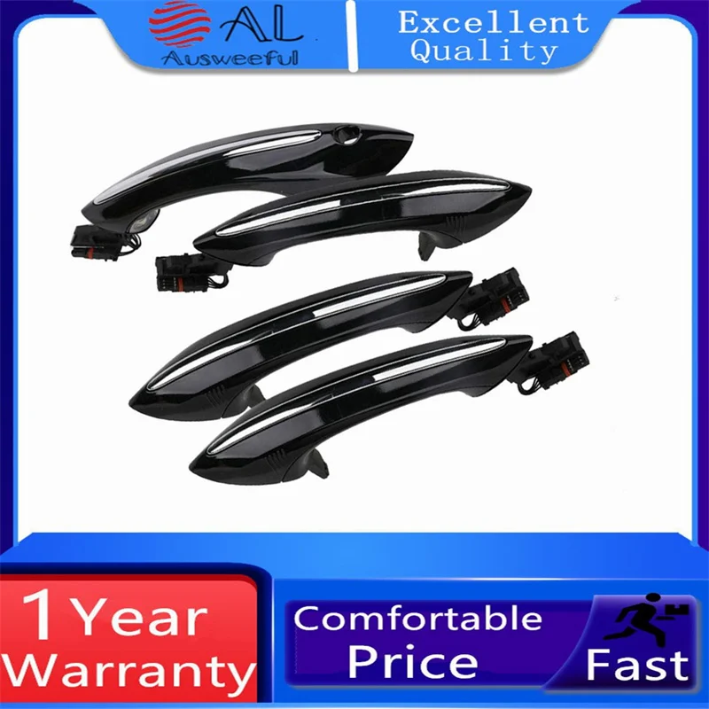 

Black Exterior Comfort Access Door Handle For BMW F10 F01 F02 F06 F11 F18