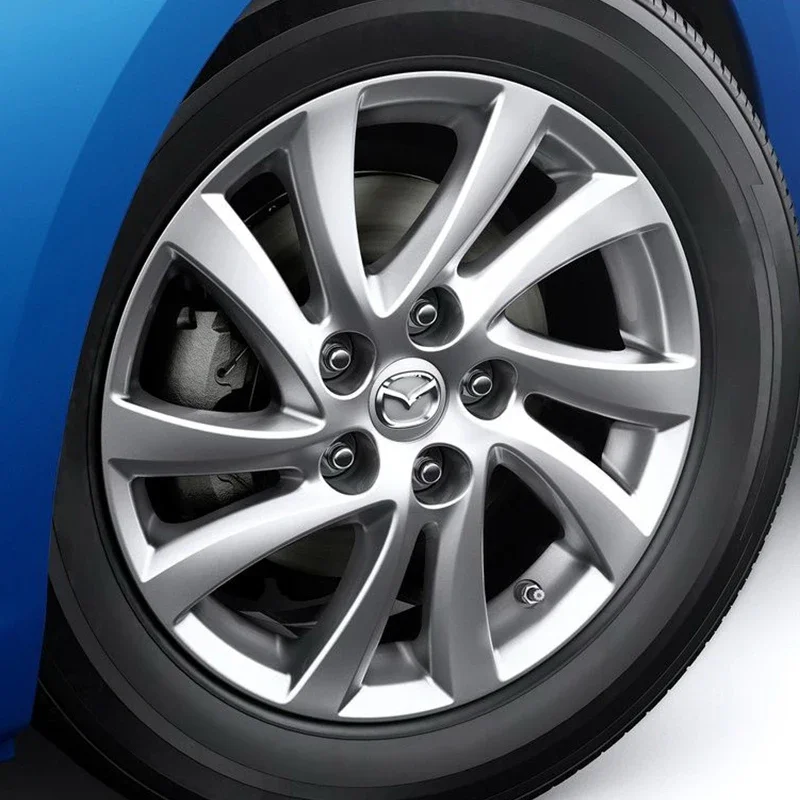 Для Mazda 4 шт. 56 мм Автомобильная эмблема Крышка ступицы колеса Крышки обода Авто