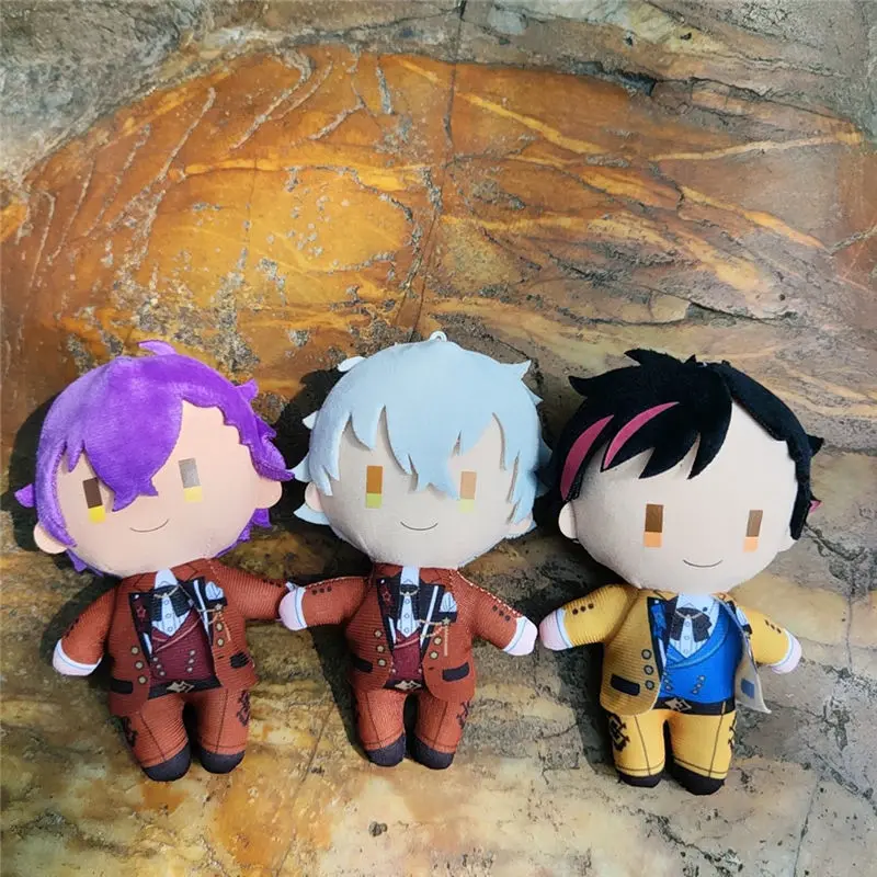 

Anime Ensemble Stars Plush Pendant Toys For Children Ogami Koga Amagi Rinne Himeru Tomoe Hiyori Collectible Doll Bag Ring Gifts