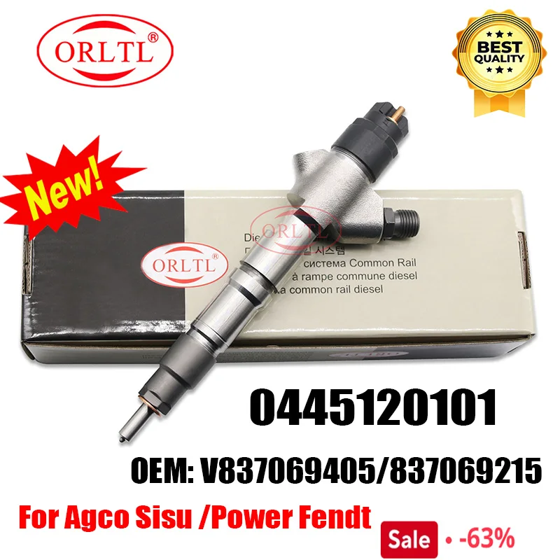 0445120101 Новая дизельная топливная форсунка OEM V 837069405 / 837069215 Сопло Common Rail 0 445 120 101 для