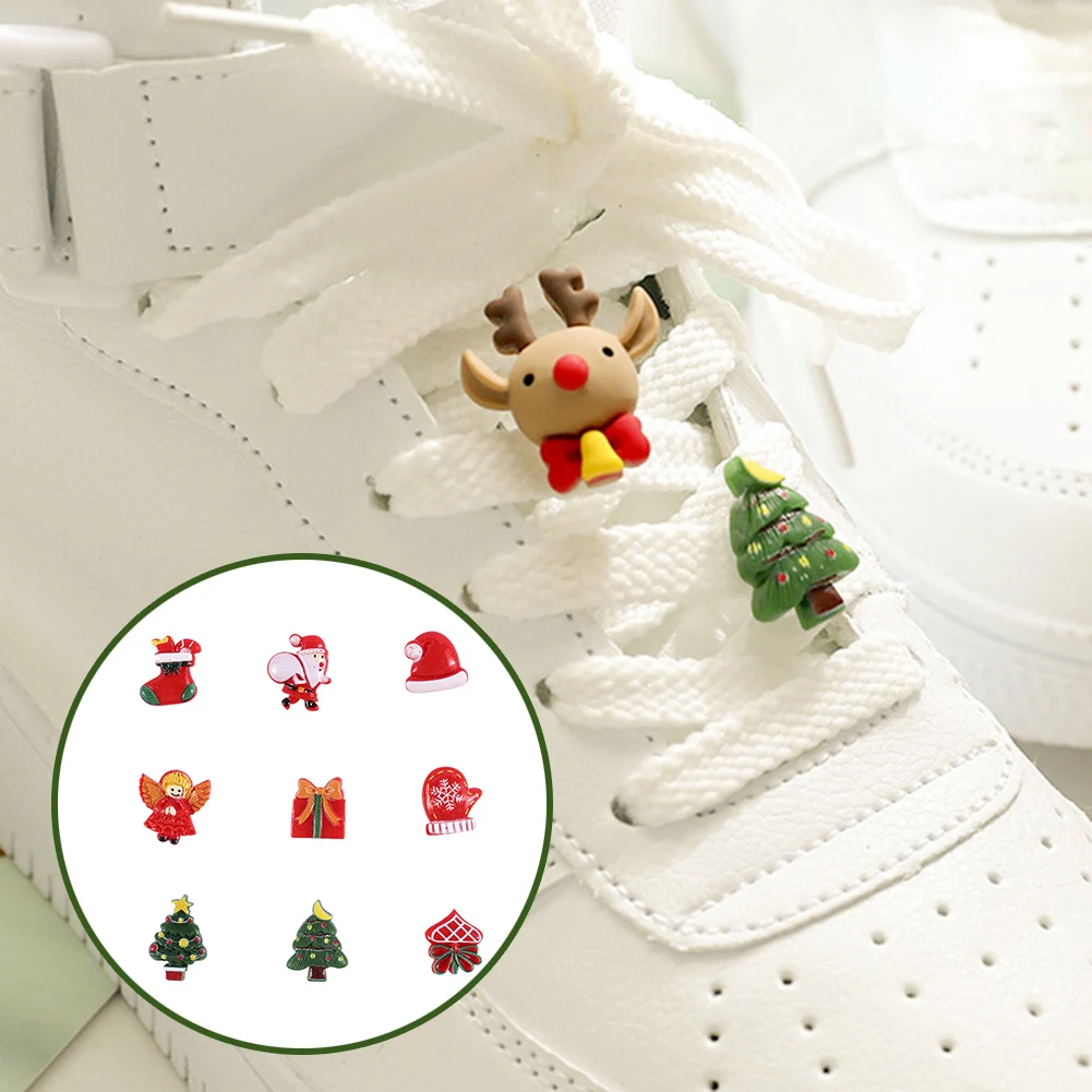 

Рождественская Пряжка для шнурков, украшение для детской обуви, Пряжка для шнурков, аксессуары для шнурков, Детская пряжка