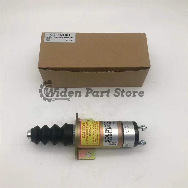 

Diesel Stop Solenoid 1500-2107 1502-12C6U1B2S1A 1502-24C6U1B2S1A fit for Woodward