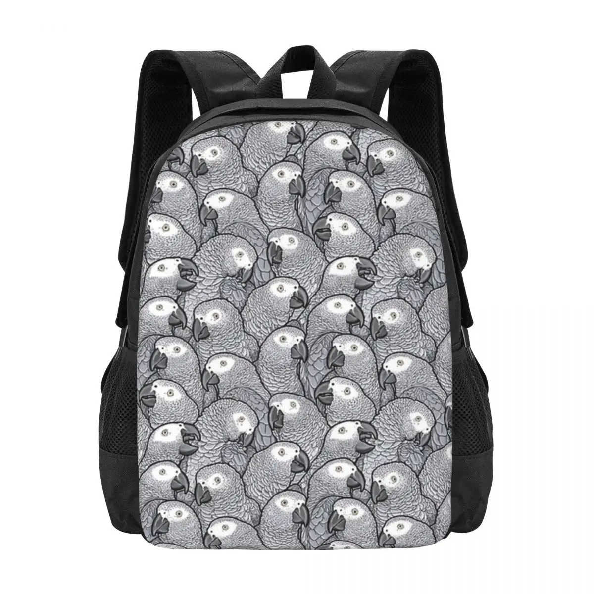 African Grey Parrots Backpack for Girls Boys Travel RucksackBackpacks for Teenage school bag