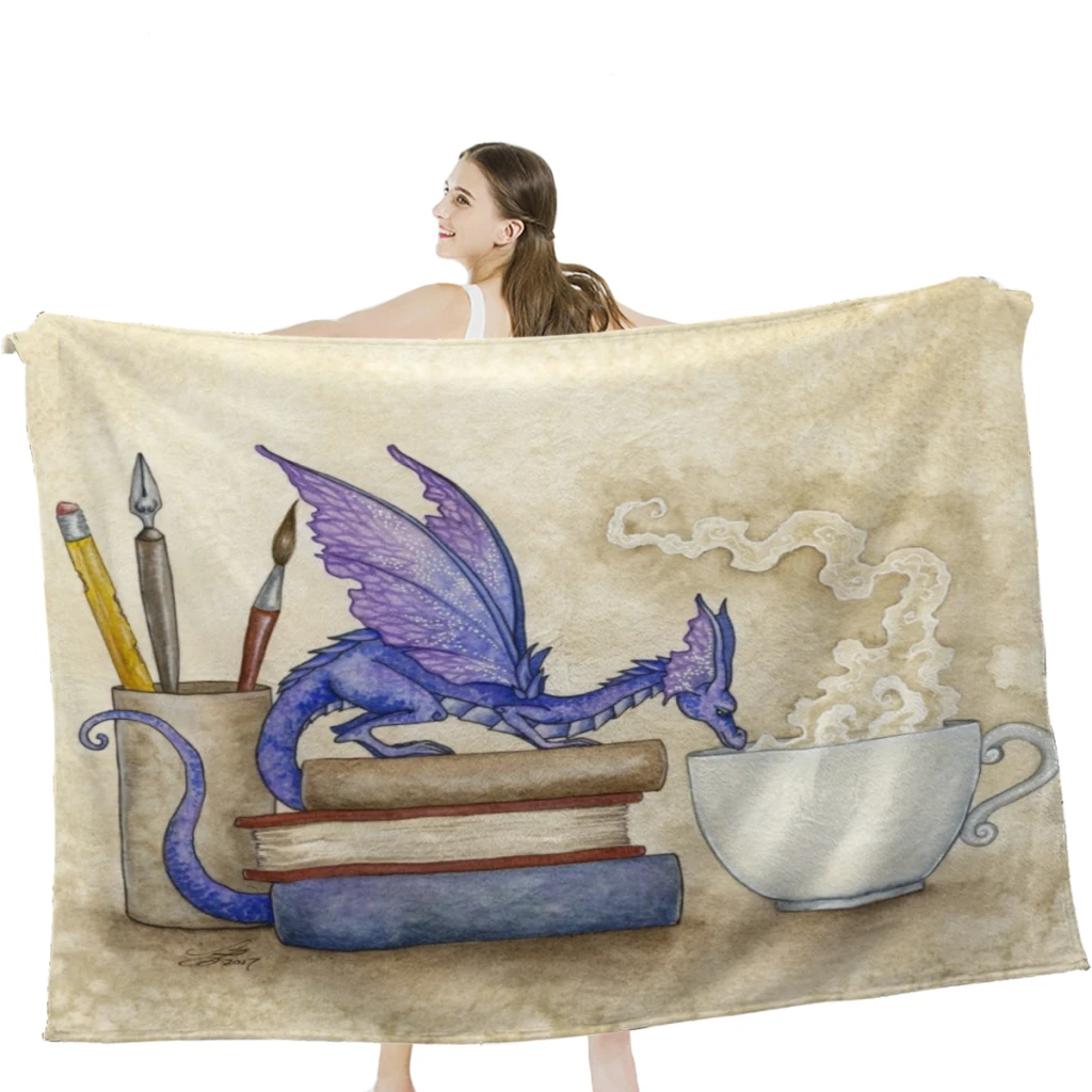 

Накидное одеяло из мягкого бархата, дорожное постельное белье