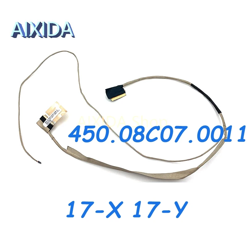 Аксессуары для ноутбуков AIXIDA 450.08C07.0011 несенсорный ЖК-кабель NFL17 Lcd EDP CCD-кабель для видеодисплея HP 17-X 17-Y