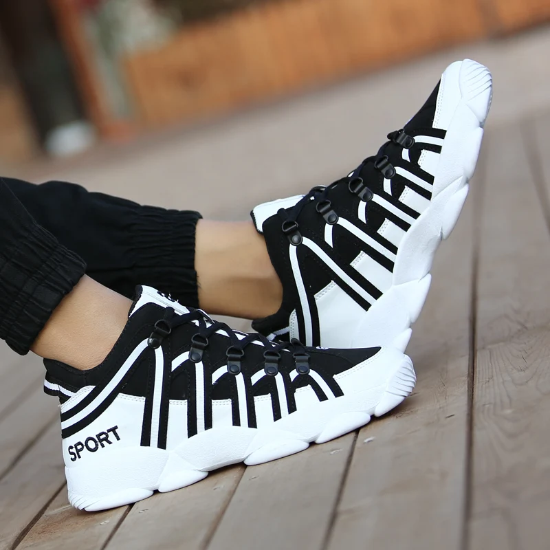 Brand Mens High-top Sneakers Trendy Boys Breathable Basketball Sports Tennis Shoes Outdoor Casual Running Shoes Couple Sneakers