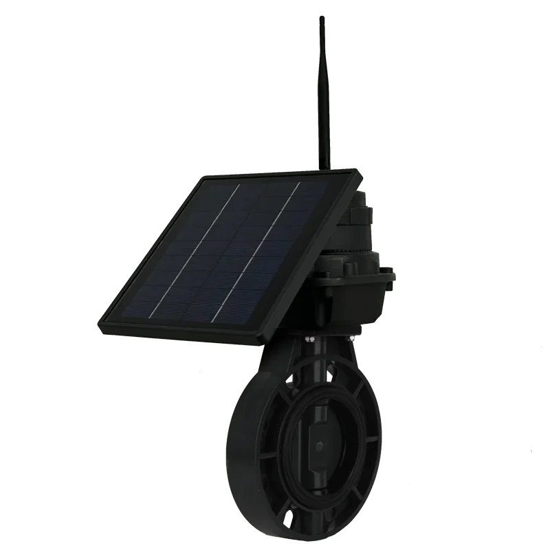 LoRa/4G GSM на солнечной энергии сотовый телефон регулирующий клапан из нержавеющей