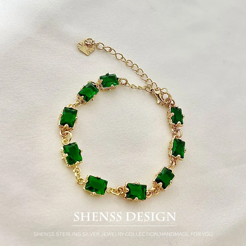 Браслет с медным покрытием из циркония 14k