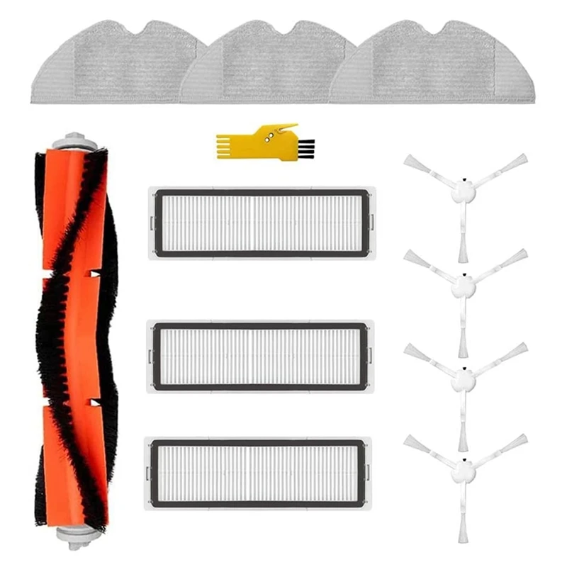 

Accessory Kit for Xiaomi XM200022 Dreame F9 Robot Vacuum Cleaner Mop Cloth HEPA Filter Side / Main Brush Spare Parts