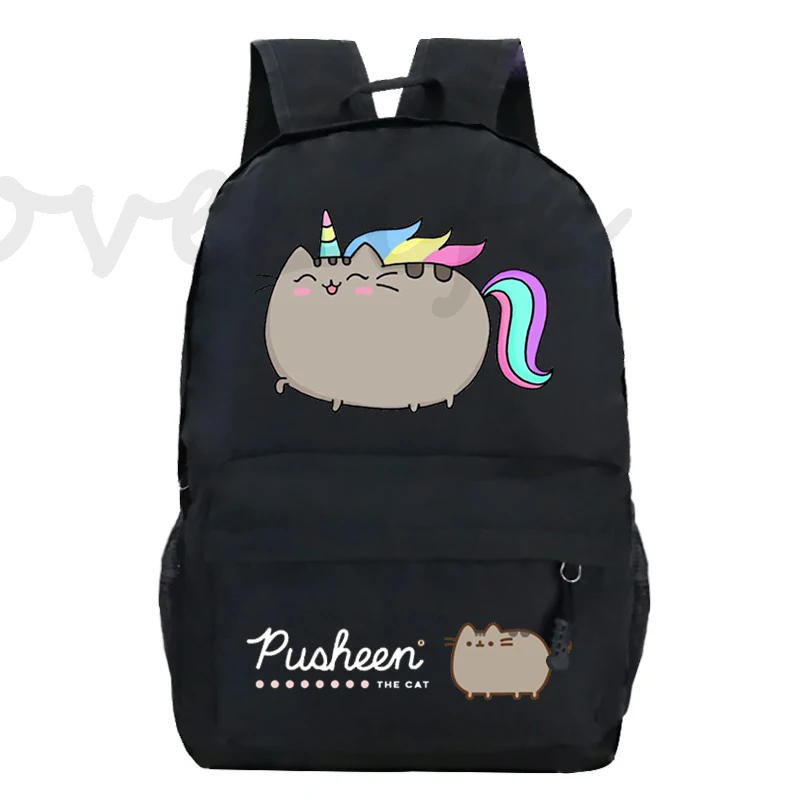S Boys Girls Book Bag Kids Anime Backpack Travel Bagpack Tee
