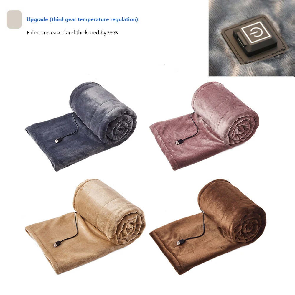 

Электрическое фланелевое одеяло с USB-портом