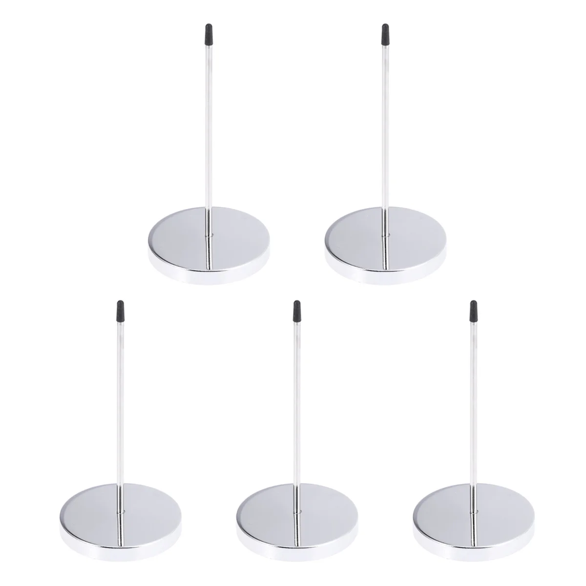 

5 Pcs Stianless Steel Menu Summons Fork Straight Rod Invoice Document Notes Metal Needle Folder Storage Products for Office