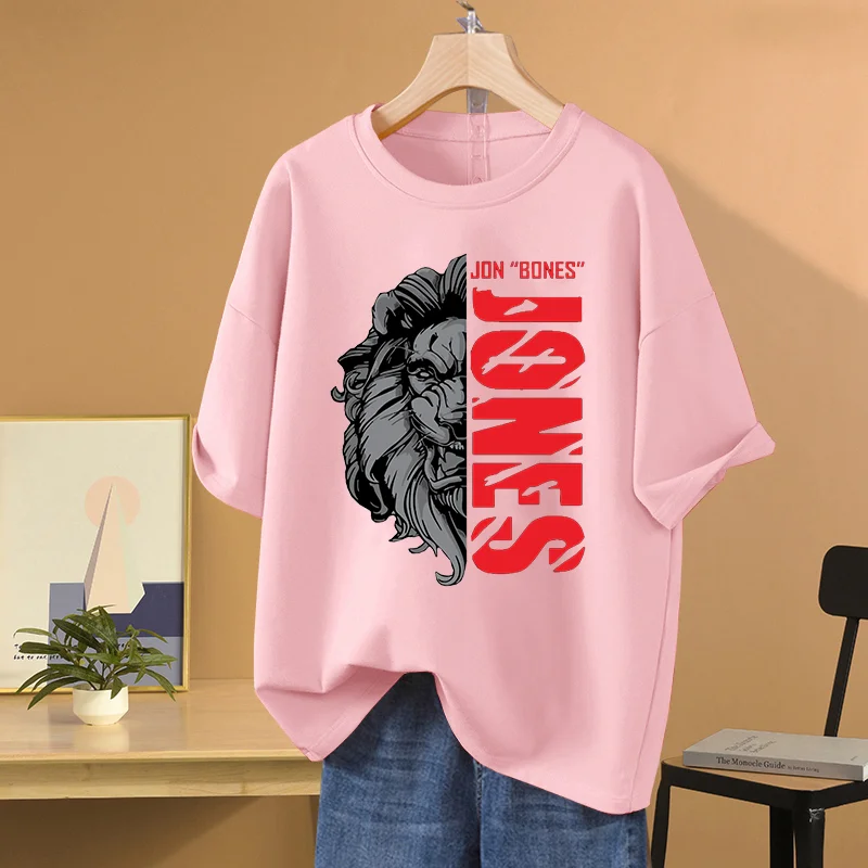 Повседневная футболка с изображением знаменитых звезд Джона Джонса и костей для