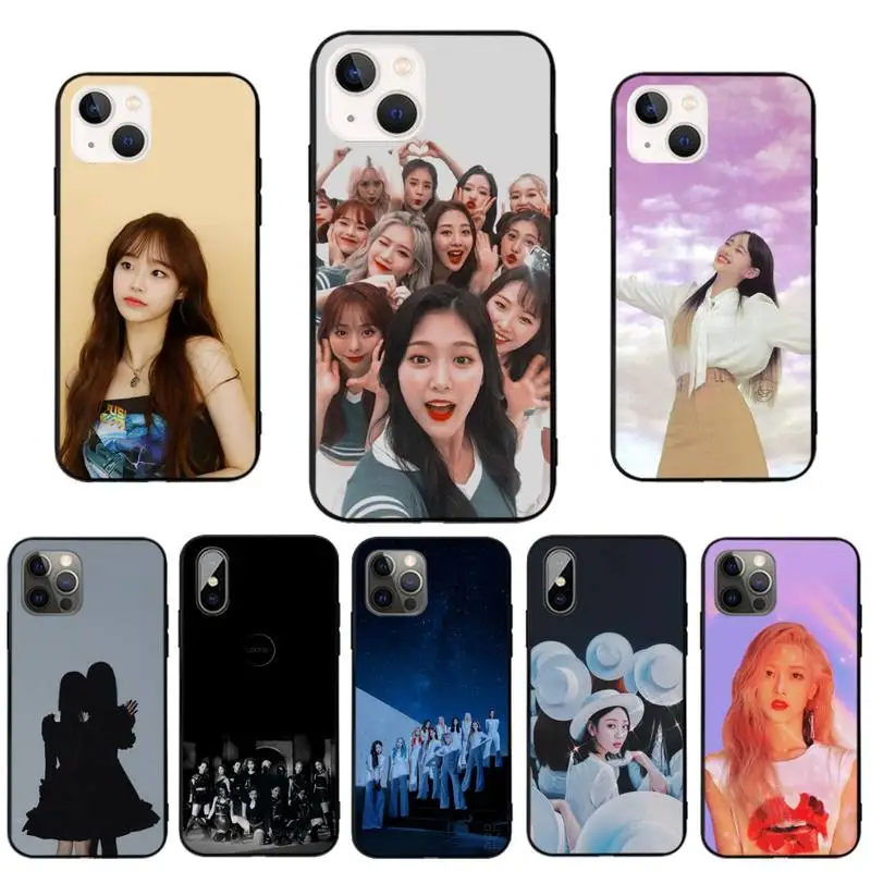 

Loona Phone Case Black Tpu For Iphone XR Xs 11 12 13 Mini Pro Max 6 7 8 Plus X 6s SE 2020 Cover