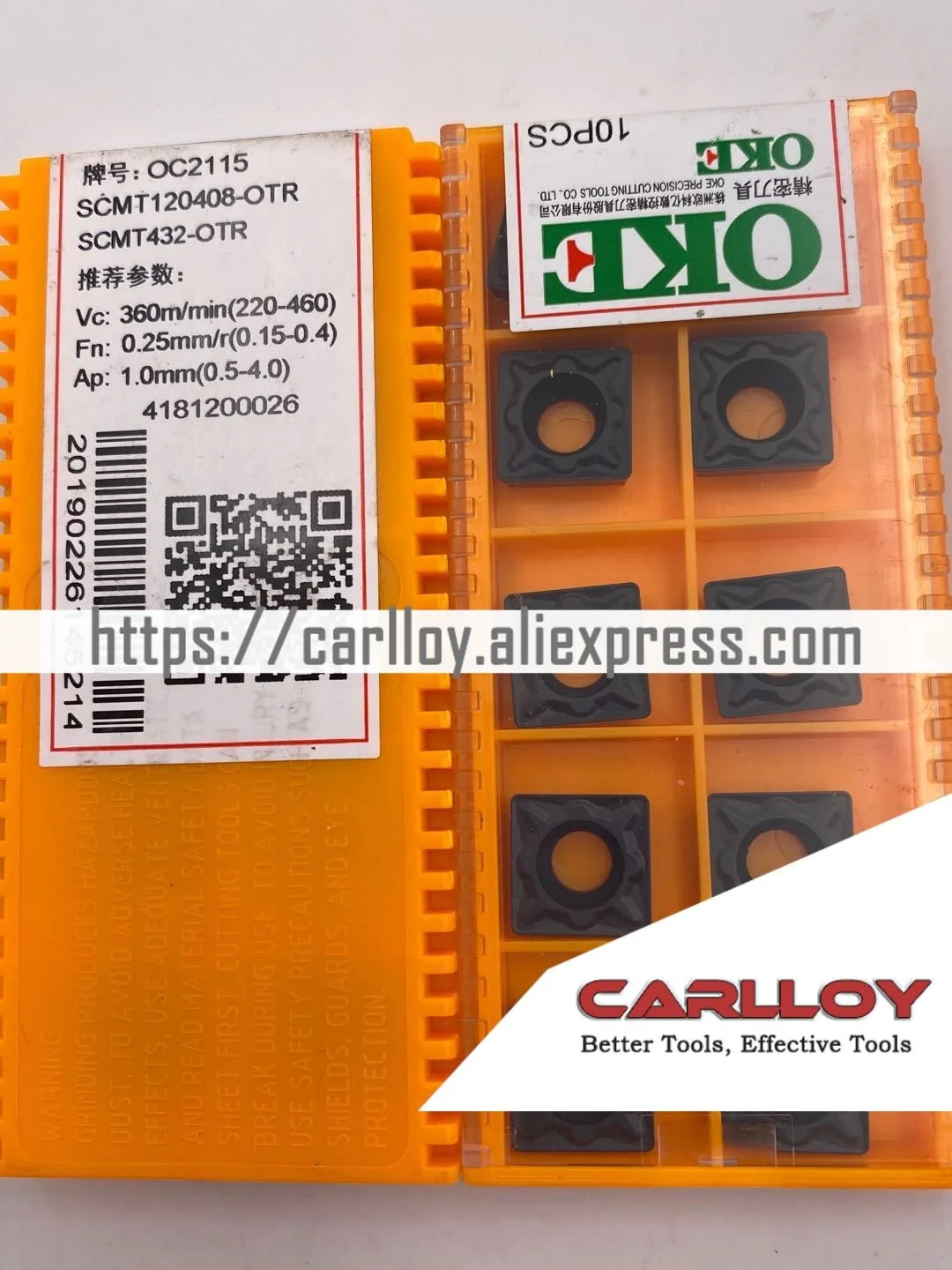 

Okescmt120408-otr oc2115, предварительно аукцион, запрошенные карбидные режущие инструменты