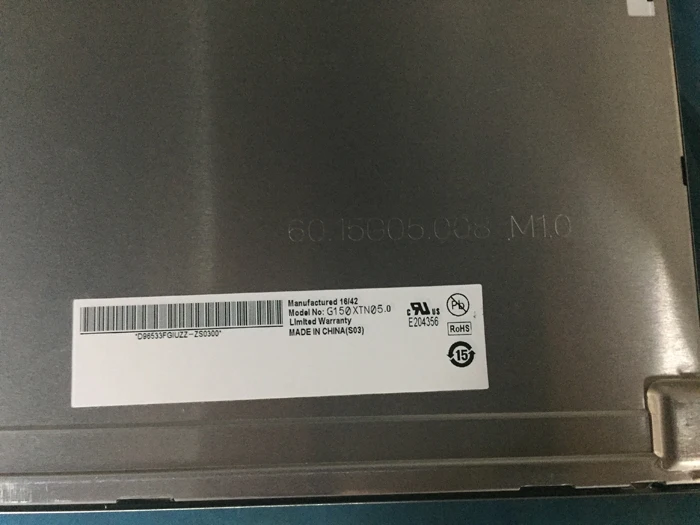 

Оригинальный 15-дюймовый ЖК-экран G150XTN05.0