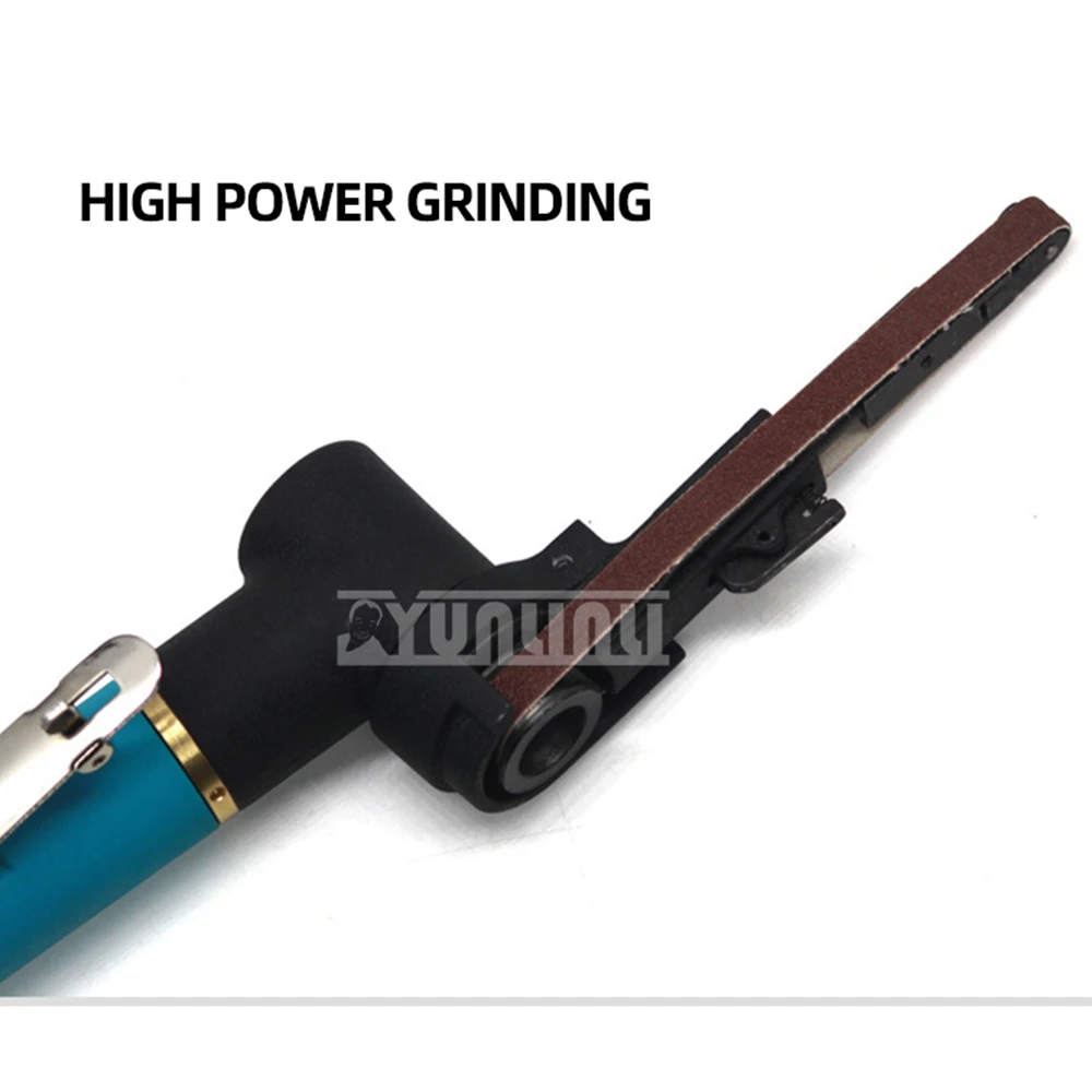 170 л/мин пневматическая ленточная шлифовальная машина полировальная для металла