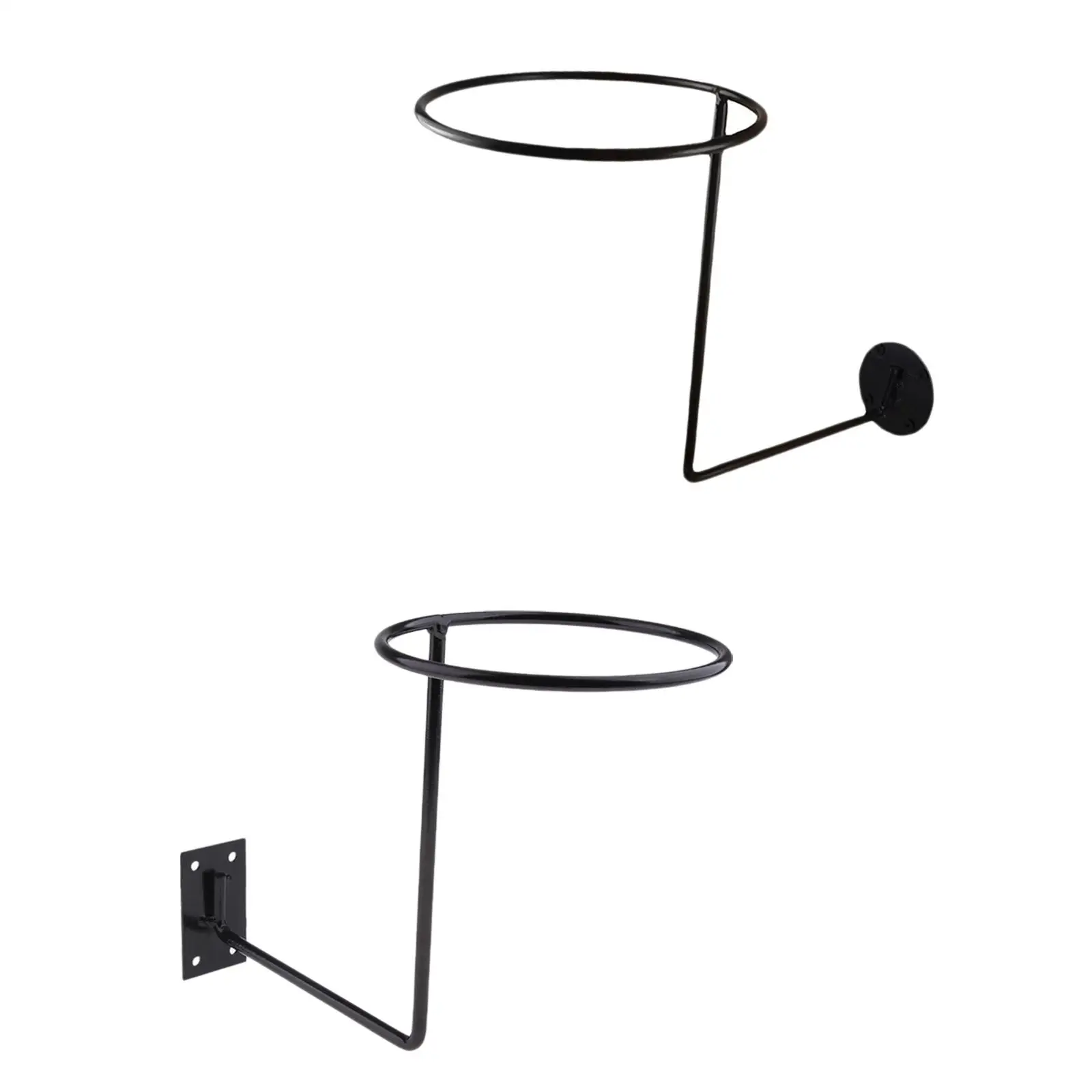 

2x Display Holders Jacket Hook Wall Mounted Hanger Hat Organizer