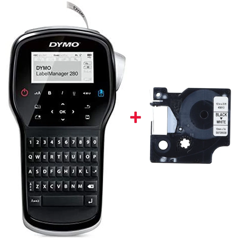 Фото DYMO LM160/DYMO LM280/DYMO LM-420P этикетка для 6 мм/9 мм/12 мм/19 мм 45013 45010 45018 45021 45023 40913 43613 менеджер этикеток №3