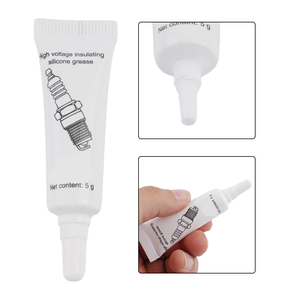 

Heat Resistance Paint Care Silicone Grease 1pc For Insulation High Voltage Moistureproof Of High Voltage Parts