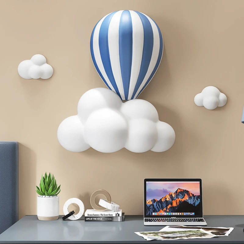 

3D Hot Air Balloon, 3D Relief, Wall Decoration, Living Room, Sofa, Background, Wall Decoration, Room Hanging Picture