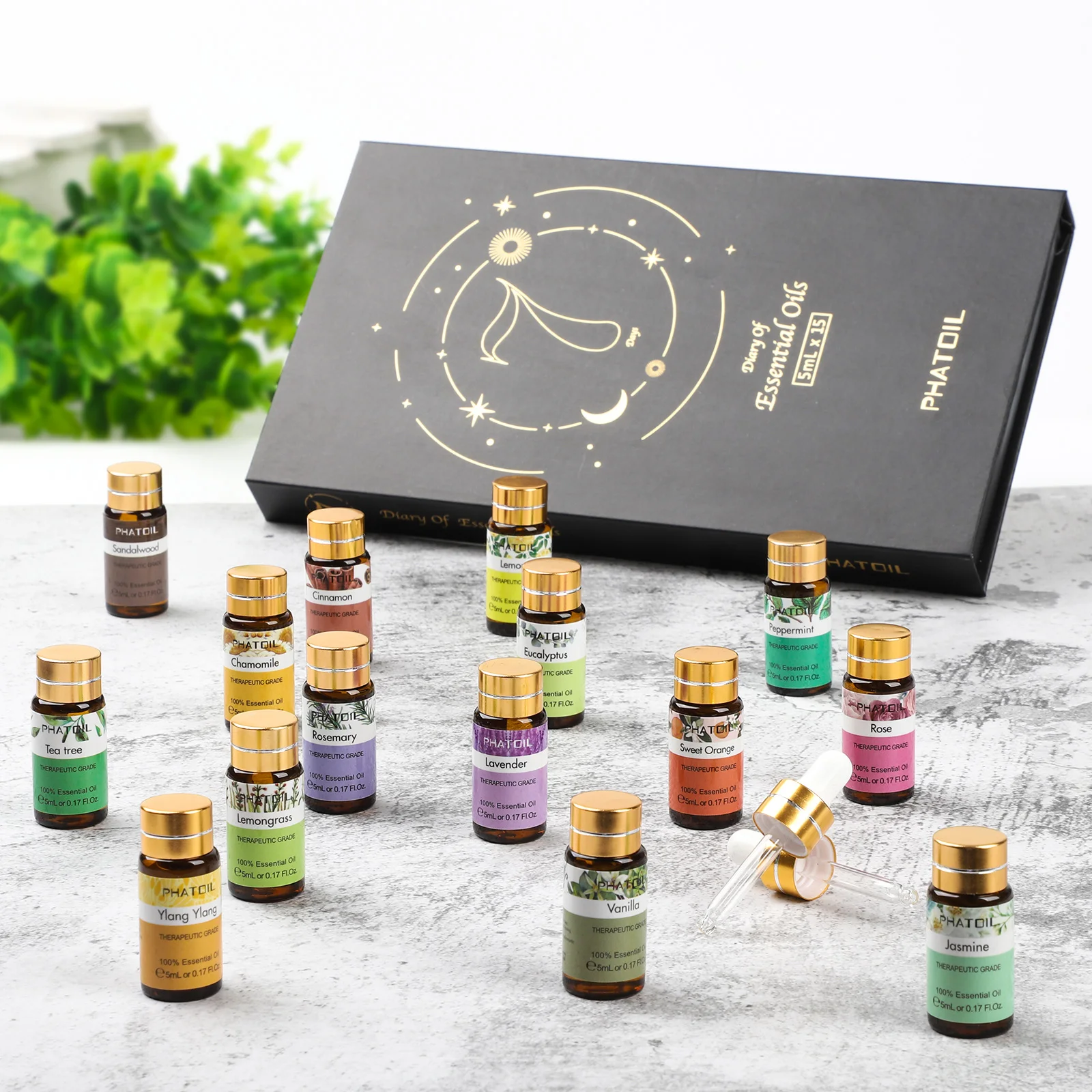 Набор эфирных масел Лев Essential Oil Lion 6x15мл