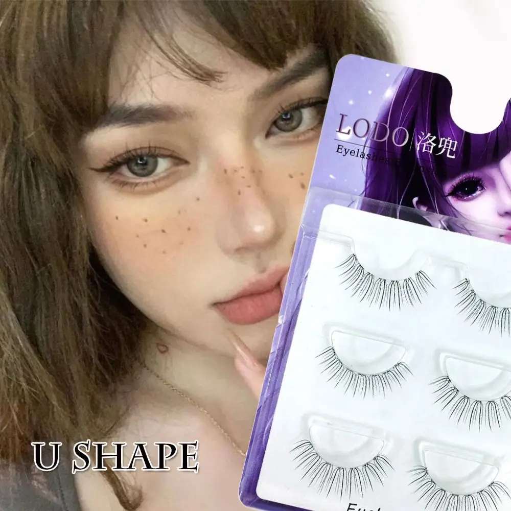 

Eyelash Extension Tool 0.05mm Superfine Natural Volume Manga Lashes False Eyelashes U Shape 0.03mm Transparent Stem