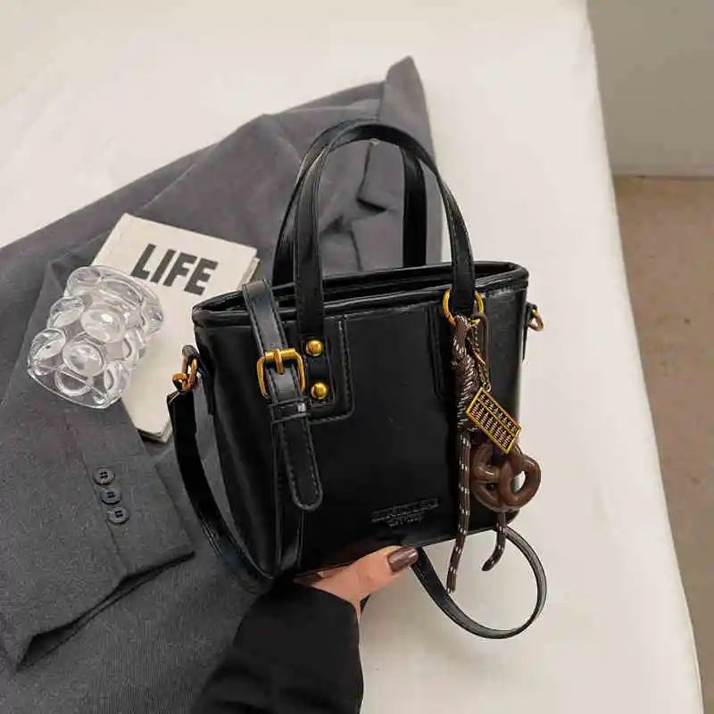 Сумки через плечо в стиле ретро новинка 2025 года женская сумка из искусственной