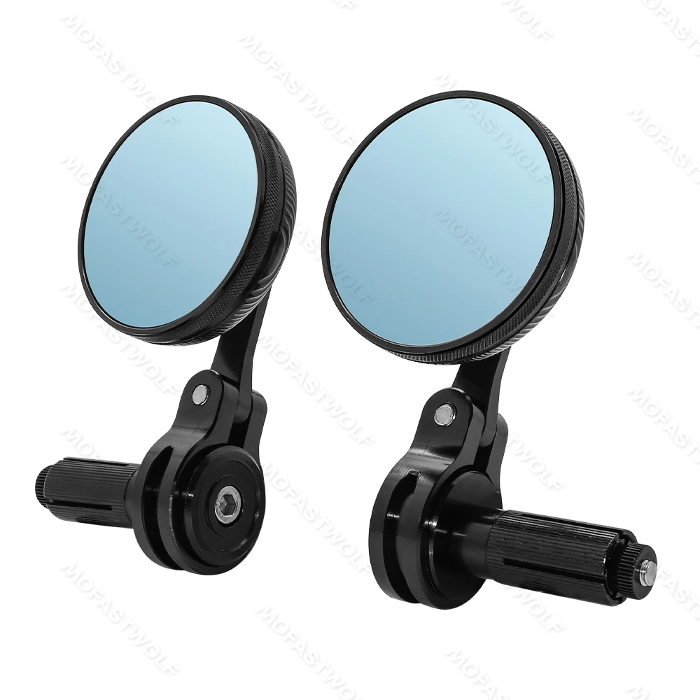 

7/8 "22 мм мотоциклетные скутеры, боковое зеркало заднего вида, торцевые зеркала на руле для Yamaha Kawasaki, детали мотоцикла