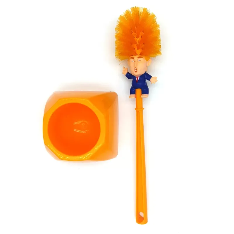 

Toilet Brush Donald Trump Set Brush Holders Wc Original Toilet Bathroom Cleaning Brush Accessories Personality