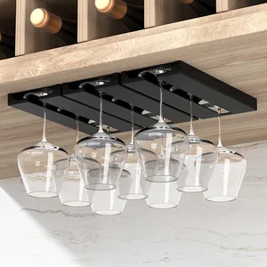 Image for Kitchen Accessories Wall Mount Wine Glasses Holder 