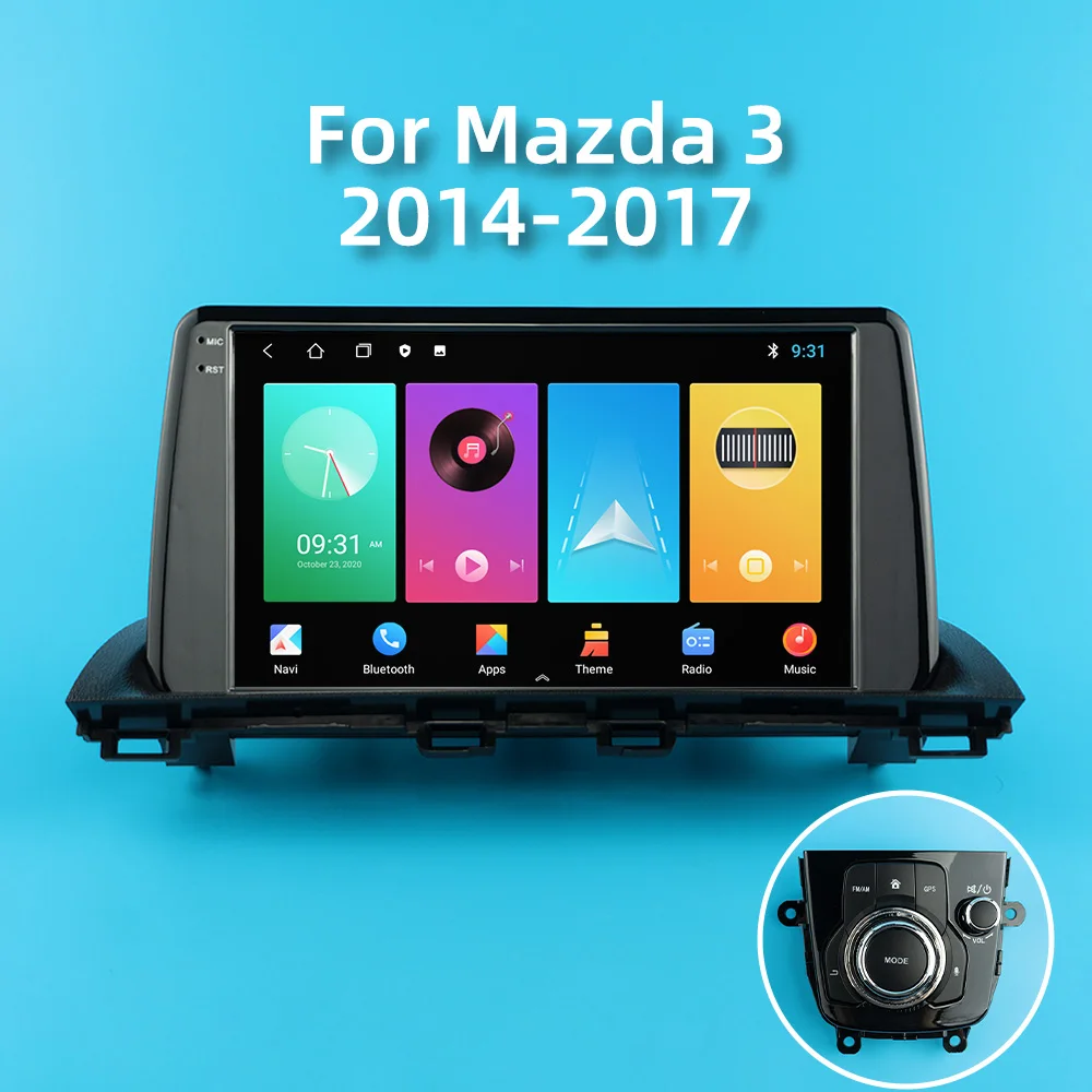 Car Radio for Mazda 3 2014-2017 2 Din Android Car Stereo GPS WIFI FM Navigation Multimedia Video Player Head Unit Autoradio